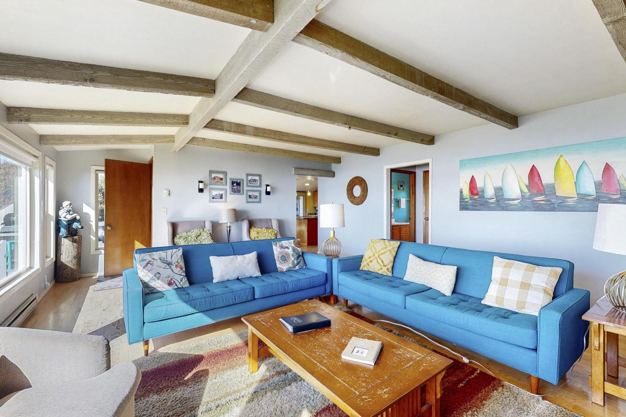 Seadrifter Oceanfront Beach House Seal Rock Exterior photo
